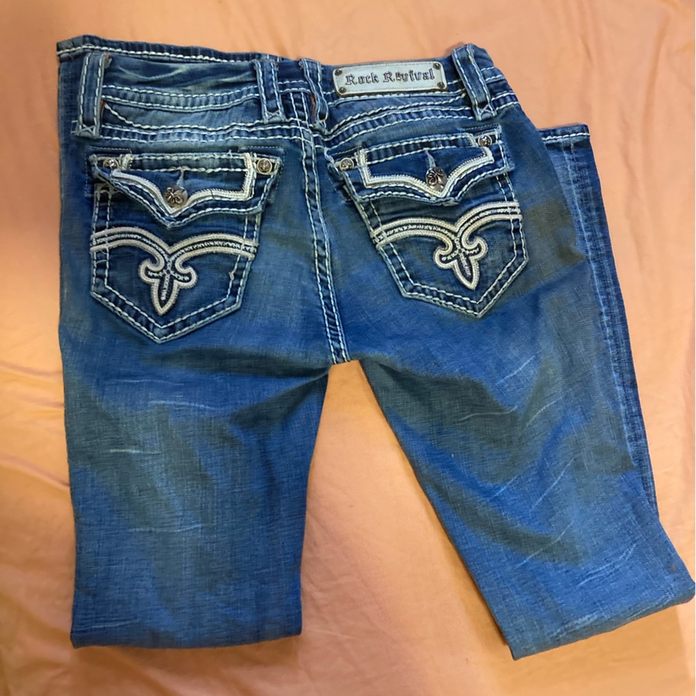 NWOT Rock Revival boot cut jeans